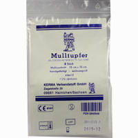 Mulltupfer Steril 15x15 Walnussgross 5 Stück