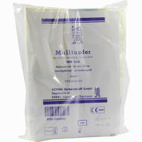 Mulltupfer Steril 20x20 Pflaumengross 100 Stück