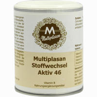 Multiplasan Stoffwechsel Aktiv 46 Tabletten 200 Stück