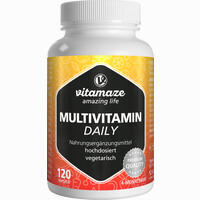 Multivitamin Daily Ohne Jod Vegetarisch Kapseln 120 Stück