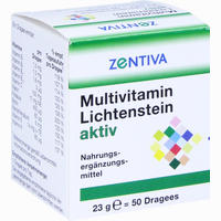 Abbildung von Multivitamin Lichtenstein Aktiv Dragees 50 Stück