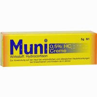 Muni 0.5% Hc Creme 5 g