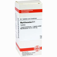 Myrtillocactus D 1 Tabletten 80 Stück