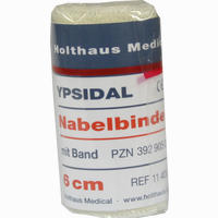 Nabelbinde mit Band 6cm 1 Stück