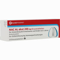 Nac Al Akut 200mg Brausetabletten 20 Stück