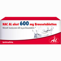 Nac Al Akut 600mg Brausetabletten 20 Stück