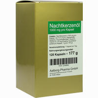 Nachtkerzenöl 1000mg Pro Kapsel Kapseln 120 Stück