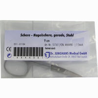 Nagelschere 9cm Gerade 1 Stück