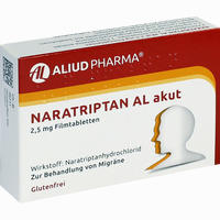 Naratriptan Al Akut 2.5mg Filmtabletten 2 Stück