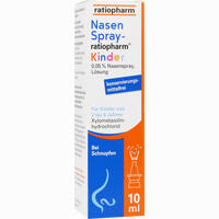 Nasenspray- Ratiopharm Kinder 10 ml