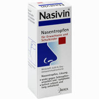 Nasivin 0.05% für Erwachsene und Schulkinder Nasentropfen 10 ml