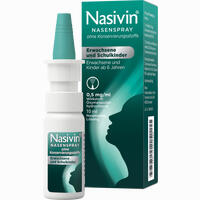 Nasivin Nasenspray Ohne Konservierungsstoffe für Erwachsene und Schulkinder 10 ml
