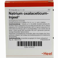 Natrium Oxalaceticum- Injeel Ampullen 10 Stück