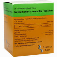 Natriumchlorid 5.85% Pl Ampullen 20 x 20 ml