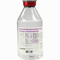 Natriumhydrogencarbonat 8.4% B. Braun Glas Infusionslösung 250 ml