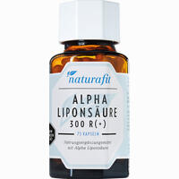 Naturafit Alpha- Liponsäure 300 R(+) Kapseln 75 Stück