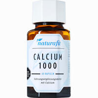 Naturafit Calcium 1000 Kapseln 60 Stück