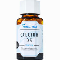 Naturafit Calcium D3 Kapseln 75 Stück