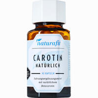 Naturafit Carotin Natürlich Kapseln 90 Stück