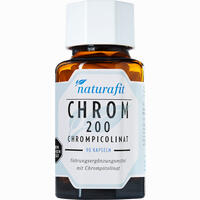 Naturafit Chrom 200 Chrompicolinat Kapseln 90 Stück
