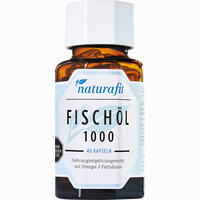 Naturafit Fischöl 1000mg Kapseln 40 Stück