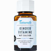 Naturafit Kindervitamine mit Calcium Lutschtabletten 40 Stück