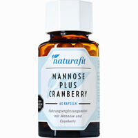 Naturafit Mannose Plus Cranberry Kapseln 60 Stück