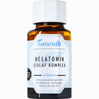 Naturafit Melatonin Schlaf Komplex Kapseln 60 Stück