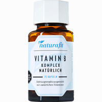 Naturafit Vitamin B Komplex Natürlich Kapseln 75 Stück