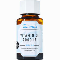 Naturafit Vitamin D3 2000 I.e. Kapseln 90 Stück
