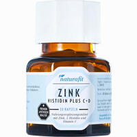 Naturafit Zink Histidin Plus C+d Kapseln 30 Stück