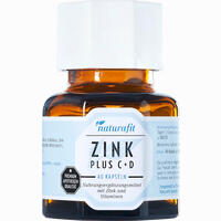 Naturafit Zink Plus C + D Kapseln 40 Stück