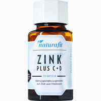 Naturafit Zink Plus C + D Kapseln 90 Stück