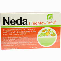 Neda Früchtewürfel 15 Stück