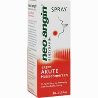 Neo- Angin Benzydamin gegen Akute Halsschmerzen Spray 30 ml