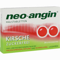 Neo- Angin Halstabletten Kirsche Lutschtabletten 24 Stück