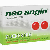 Neo- Angin Halstabletten zuckerfrei Lutschtabletten 24 Stück