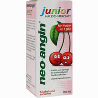 Neo- Angin Junior Halsschmerzssaft 100 ml