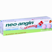 Neo- Angin Stimmig Plus Erdbeer Lutschtabletten 20 Stück
