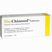 Neo Chinosol Gurgeltablett Tabletten 50 Stück