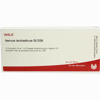 Nervus Ischiadicus Gl D30 Ampullen 10 x 1 ml