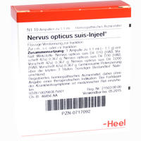 Nervus Opticus Suis- Injeel Ampullen 10 Stück