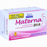 Nestle Materna Dha 30 Kapseln 2 x 30 Stück
