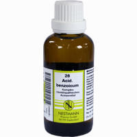 Nestmann Acid. Benzoicum 28 Dilution 50 ml