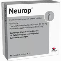 Neurop Injektionslösung Ampullen 10 x 1 ml