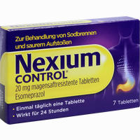 Nexium Control 20mg Tabletten 7 Stück