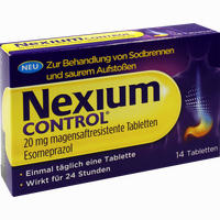 Nexium Control 20mg Tabletten 14 Stück