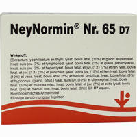 Neynormin Nr. 65 D7 Ampullen 5 x 2 ml