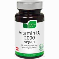 Nicapur Vitamin D3 2000 Vegan Kps Kapseln 60 Stück