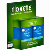 Nicorette Freshmint 2mg Lutschtabletten Gepresst 80 Stück